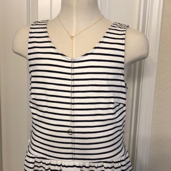 J crew stripe daybreak sleeveless dress - Picture 3 of 6